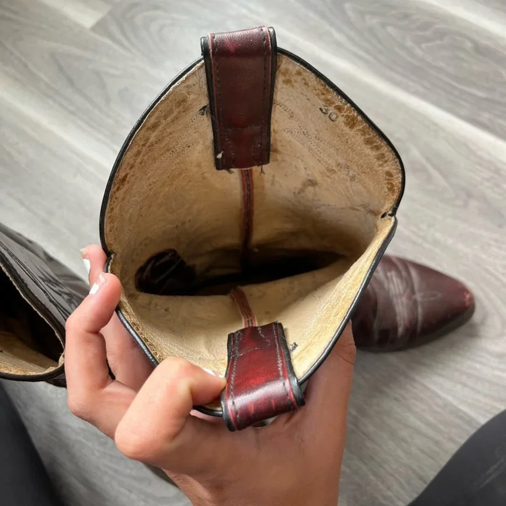 Tony Lama Men’s Cowboy Boots Size 11 - Picture 5 of 11